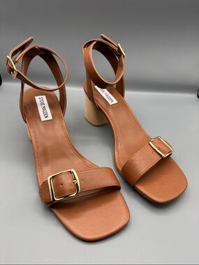 Steve Madden Women's Mindi Block-Heel City Sandals